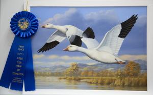 Guy Crittenden Wins 2016 California Waterfowl Conservation Stamp Contest
